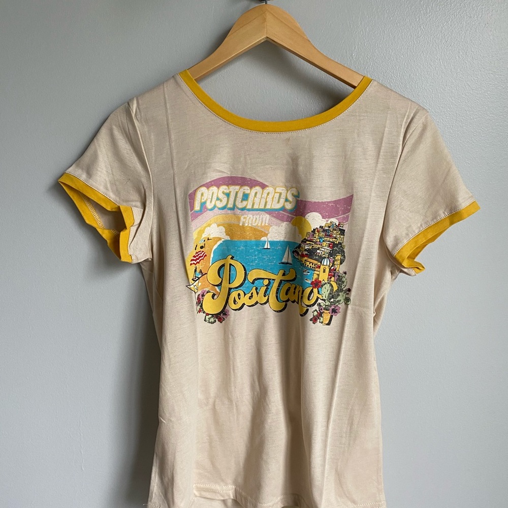 Vintage Graphic Positano Tee - Picture 5 of 8